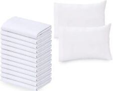 Pillowcase Polycotton King Queen Standard Size Bedding Pack of 12, 24, 48, 100 picture