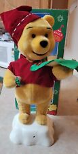 VTG Walt Disney Winnie The Pooh Animated Motion-ettes Telco Talking Christmas picture