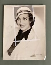 RARE  Gertrude Michael  1934 N.E.A. Press Photo With Clipping On Back picture