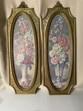 Vintage Wall Art Cecil Rubino Lithograph Flowers picture