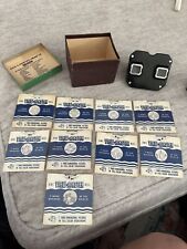 VINTAGE Sawyers View-Master Stereoscope w/ Original Box And 9 Slides picture