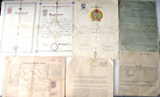 She'erit Ha-Pleita 9 documents Hungarian Jew Salamon Sandor Holocost survivor picture