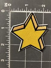 Five-Pointed Gold Star Patch 5 Symbol of Faith All Award Recognition Pentagram picture
