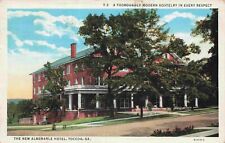 Toccoa Stephens County New Albemarle Hotel #T0-3 Modern Hostel c1930s Postcard picture