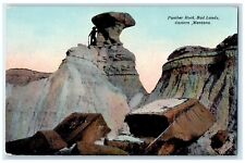 c1910's View Of Panther Rock Bad Lands Eastern Montana MT Antique Postcard picture