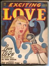 PULP:  Exciting Love 9/1948-Thrilling-pulp romance-Ann Alden-Nita Nolan-VG picture