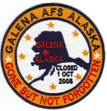 USAF BASE PATCH, GALENA AFS ALASKA, GONE BUT NOT FORGOTTEN. picture