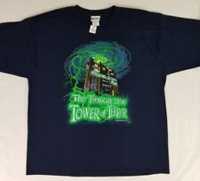 Walt Disney World Twilight Zone Tower of Terror Double Sided Mens Shirt 2XL NWT picture