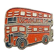 City of Victoria B.C. Canada Souvenir Collector Lapel Pin British Columbia Bus picture