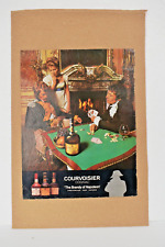 Vintage Courvoisier Liqueur Cognac Advertising Litho Print The Brandy Of Napoli picture