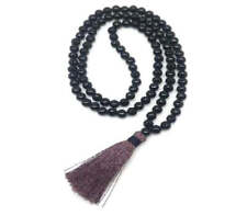 Genuine Black Onyx Mala Necklace picture