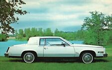 Vintage Postcard White Car Cadillac 1979 Eldorado Coupe Automobile Transpo. picture