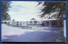 Natchez Mississippi McNeelys Motor Court Terrace Motel Postcard picture