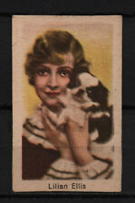 Lillian Ellis Vintage Dutch Movie Film Star Trading Card picture