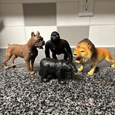 Vintage Rubber Plastic Animal Lot Of 4 picture