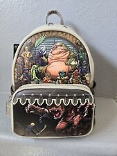 Loungefly Star Wars Return of the Jedi 40th Anniversary Jabba Mini Backpack New picture