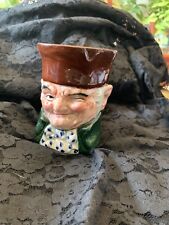 VTG JAPANESE PORCELAIN TOBY MUG MILK CREAMER COLONIAL WINKING MAN,COLLECTIBLE👀 picture