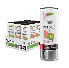 CELSIUS Sparkling Kiwi Guava Functional Essential Energy Drink 12 Fl Oz Pack picture