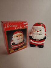 Vintage 1987 Ceramic Santa Claus Cookie Jar Action Industries 21781  picture