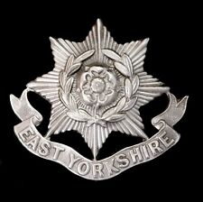East Yorkshire Cap Badge Hallmarked Silver picture