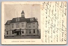 Postcard Longfellow School Sanford Maine Pos.1905 Unb   F 17 picture