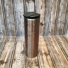 Starbucks 2012 Copper Hammered Stainless Steel Coffee Travel Tumbler Mug 16oz picture