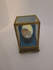 Vintage Chinese Hand Painted Tiger On Egg In 5