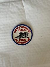 Gettysburg 1965 Pilgrimage event patch BSA picture