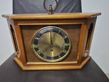 vintage wooden wall clock picture
