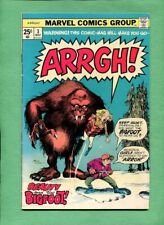 Arrgh #3 Marvel Comics May 1975 Tom Sutton Joe Maneely Mike Sekowsky FN- picture