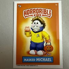 Michael Myers Halloween Kills Horrorible Kids Card Garbage Pail Kids Horror Mask picture