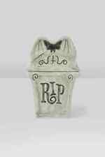 Killstar RIP Tombstone Cookie Jar NEW Ceramic Halloween Beetlejuice Goth Coffin picture