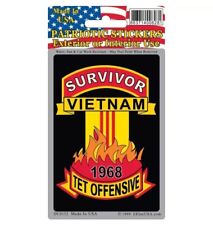 Survivor Vietnam Tet 1968 Sticker 2-3/4