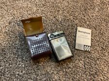 VINTAGE WESTINGHOUSE SEVEN TRANSISTOR RADIO in Case w/ manual- works picture