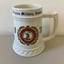 1970 Virginia Military Institute VMI Beer Coffee Tankard Mug picture