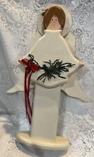Large 21 inch Wooden Angel Handmade Simple but Pretty picture