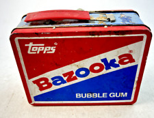 Vintage Topps Bazooka Bubblegum Tin Lunchbox picture