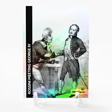 ROSSINI MEETING GEORGE IV Art Trading Card 2023 GleeBeeCo Holo Figures #RS18 picture