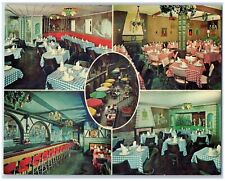 Chicago Illinois IL Postcard Oversized Le Petit Gourmet Restaurant Lounge c1960s picture