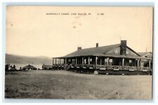 Marshall's Camps Lake Wallis Canaan Vermont VT Unposted Vintage Postcard picture