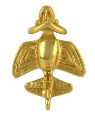 24k GP Quimbaya Ancient Flyer | Golden Jet-10 Lapel Pin| Across The Puddle picture