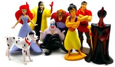 DISNEY HEROES & VILLAINS Figure Play Set PVC TOY Gaston URSULA Beast ARIEL Jafar picture