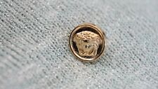 1 one  100% Versace Designer Button Gold  Tone 10 mm 0,3 inch Head of Medusa  picture