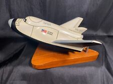 Wood NASA Space Shuttle Model on Pedestal Base - Langley Research picture