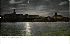 Postcard Hotel at Night, Jamestown, Rhode Island picture