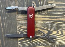Victorinox Manager Swiss Army Knife 58mm Red Used picture