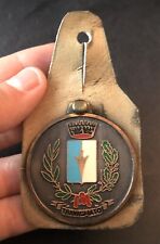 Older ITALIAN Distinctive Insignia Pocket Hanger Badge TRAVAGLIATO Vintage Je1 picture
