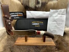 Randall Model 27 Trailblazer Knife Stag Handles Leather Sheath Mint Paper  - A2 picture
