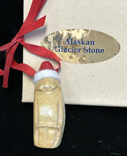 Alaskan Glacier Stone Good Luck Smiling Billiken Santa 2.5