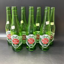 Vintage  Green Glass Bottle Mountain Valley Mineral Water Hot Springs AK/ Lot 7 picture